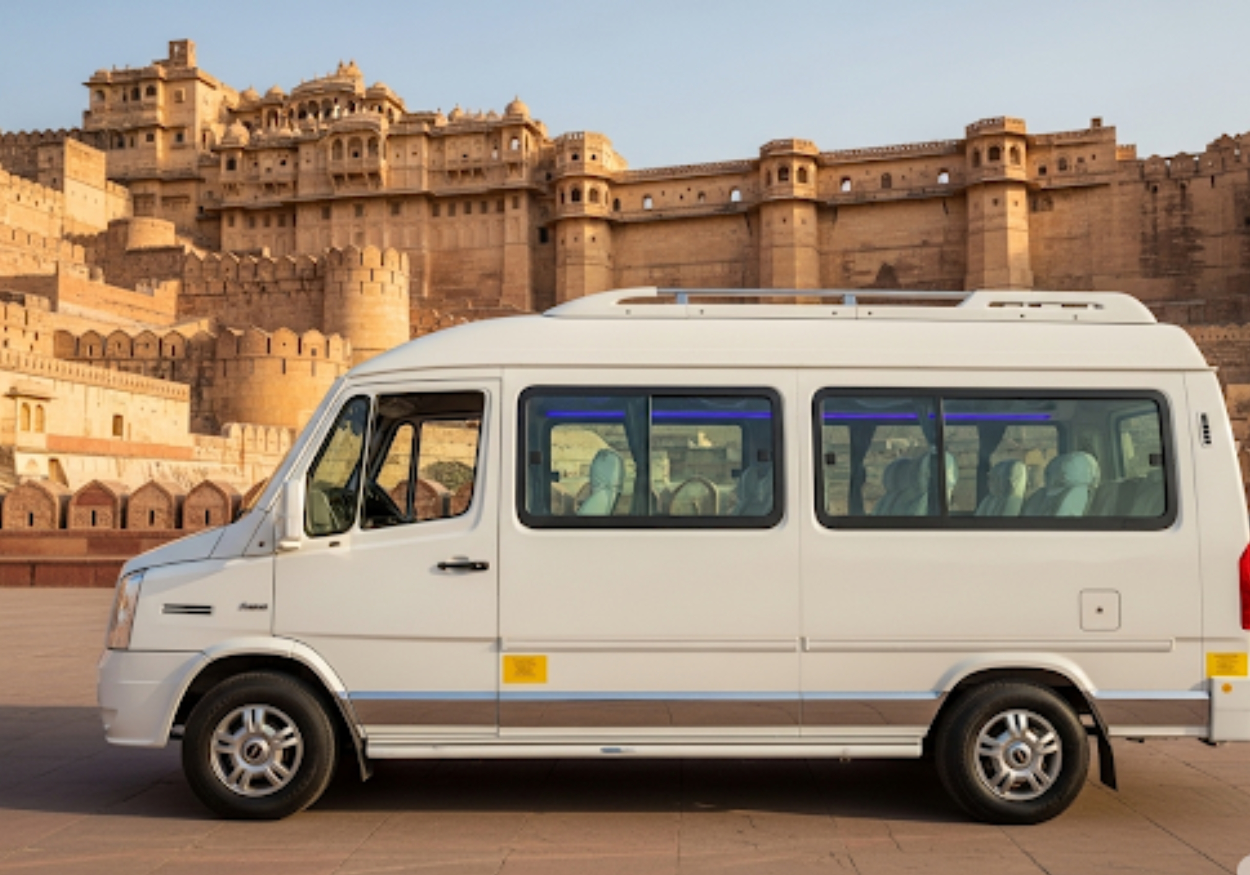 12 Seater Tempo Traveller