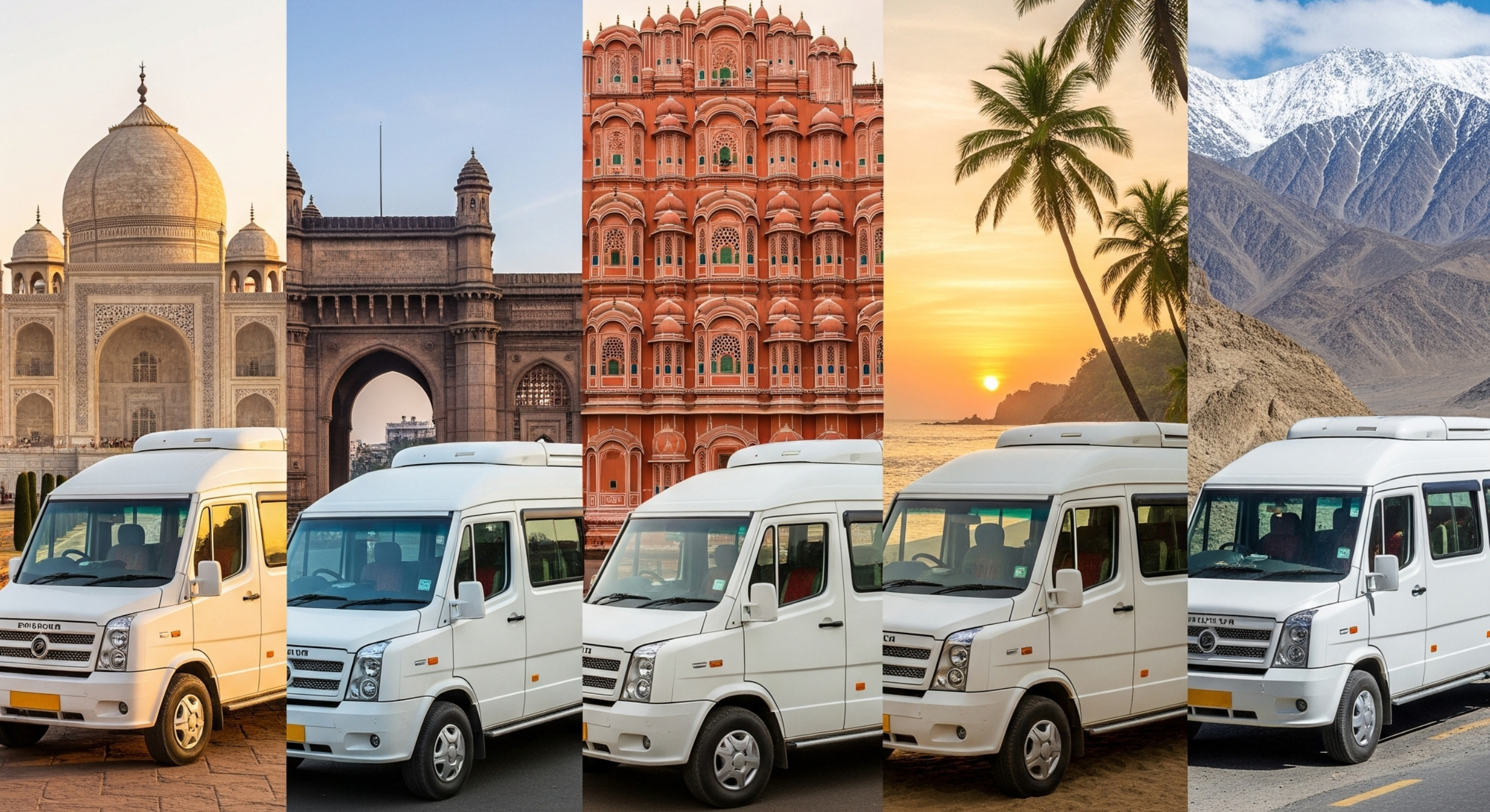 Tempo Traveller on Rent