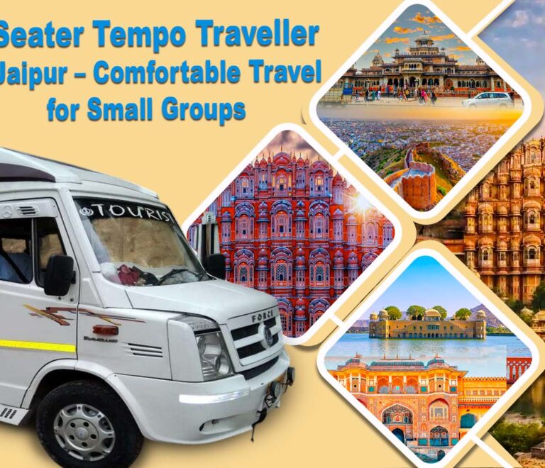 9 seater tempo traveller in Jaipur by Rajasthan Tour & Travel for small group travel