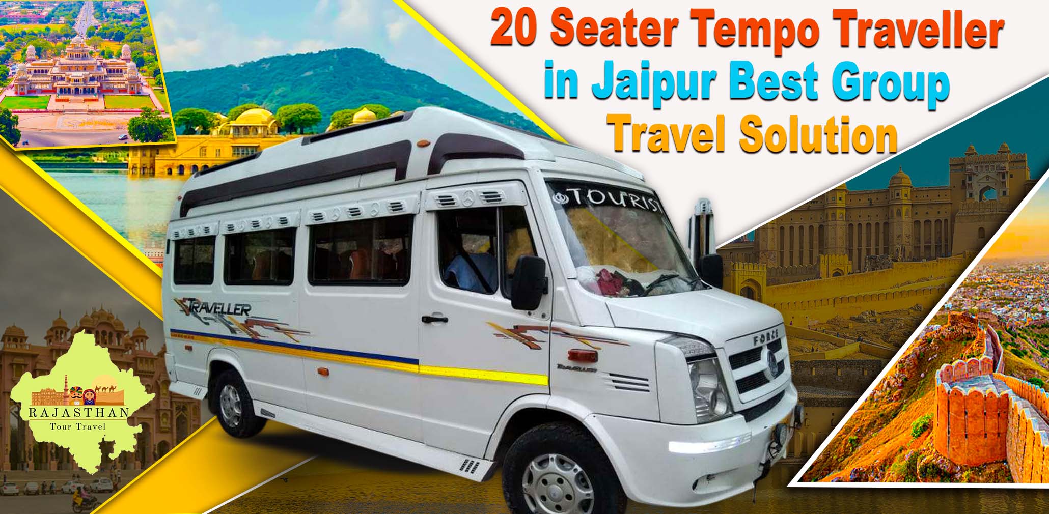 20 Seater Tempo Traveller in Jaipur