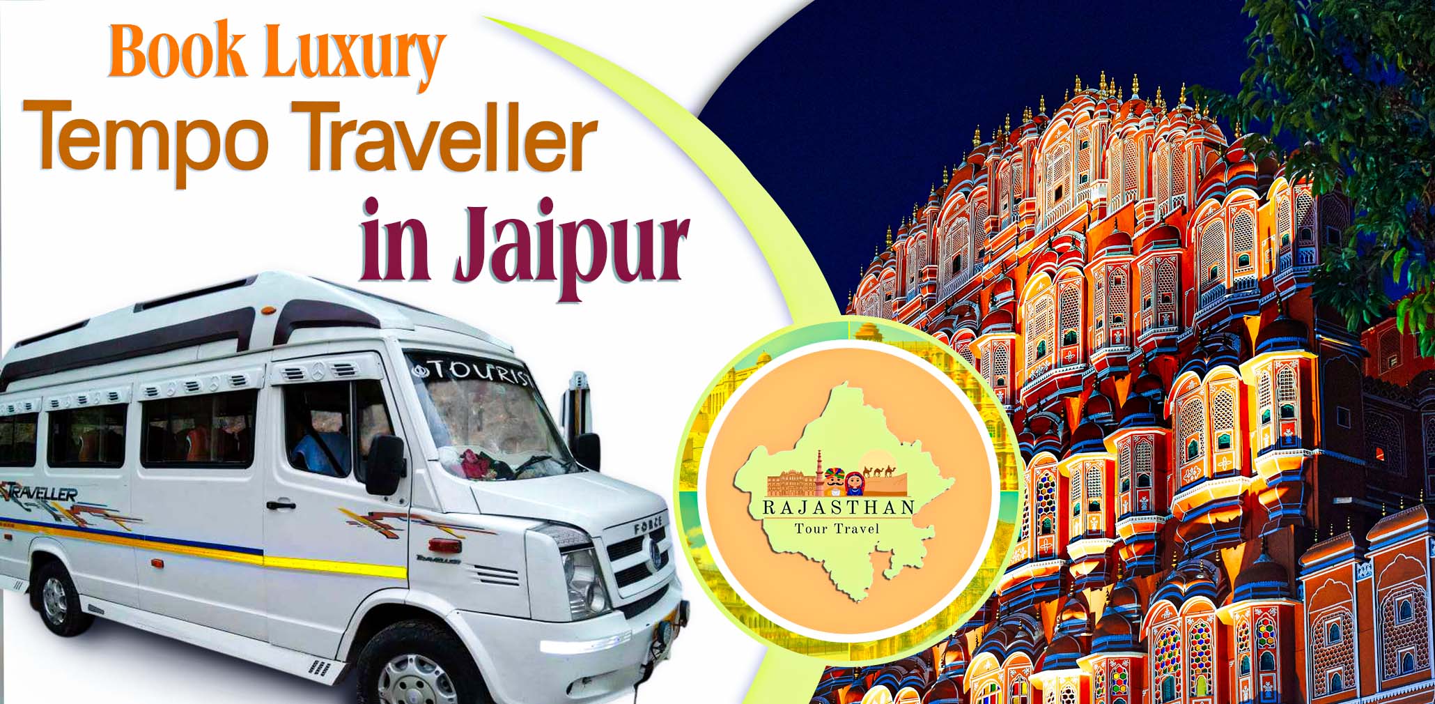 Luxury Tempo Traveller in Jaipur