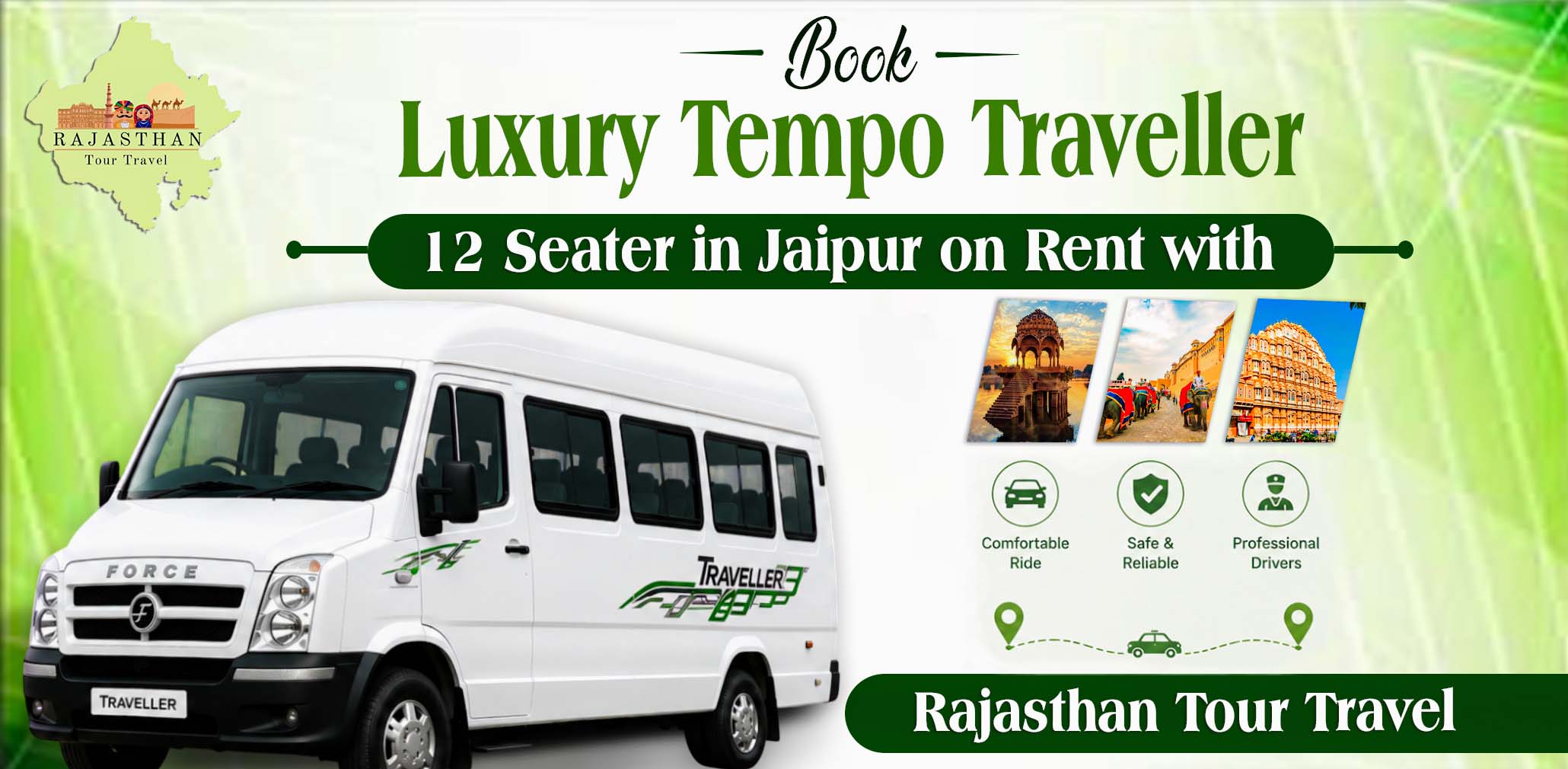 Tempo Traveller 12 Seater in Jaipur