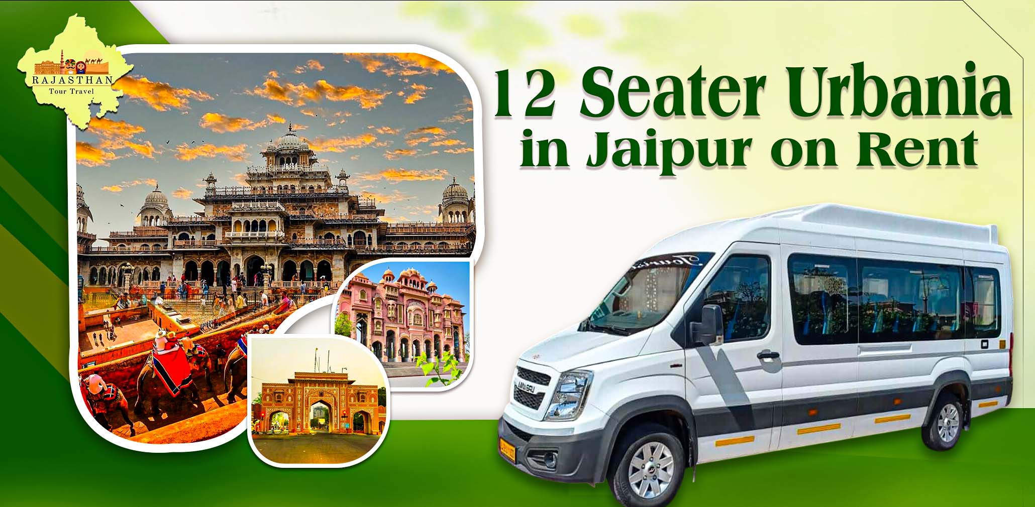 12 Seater Urbania in Jaipur