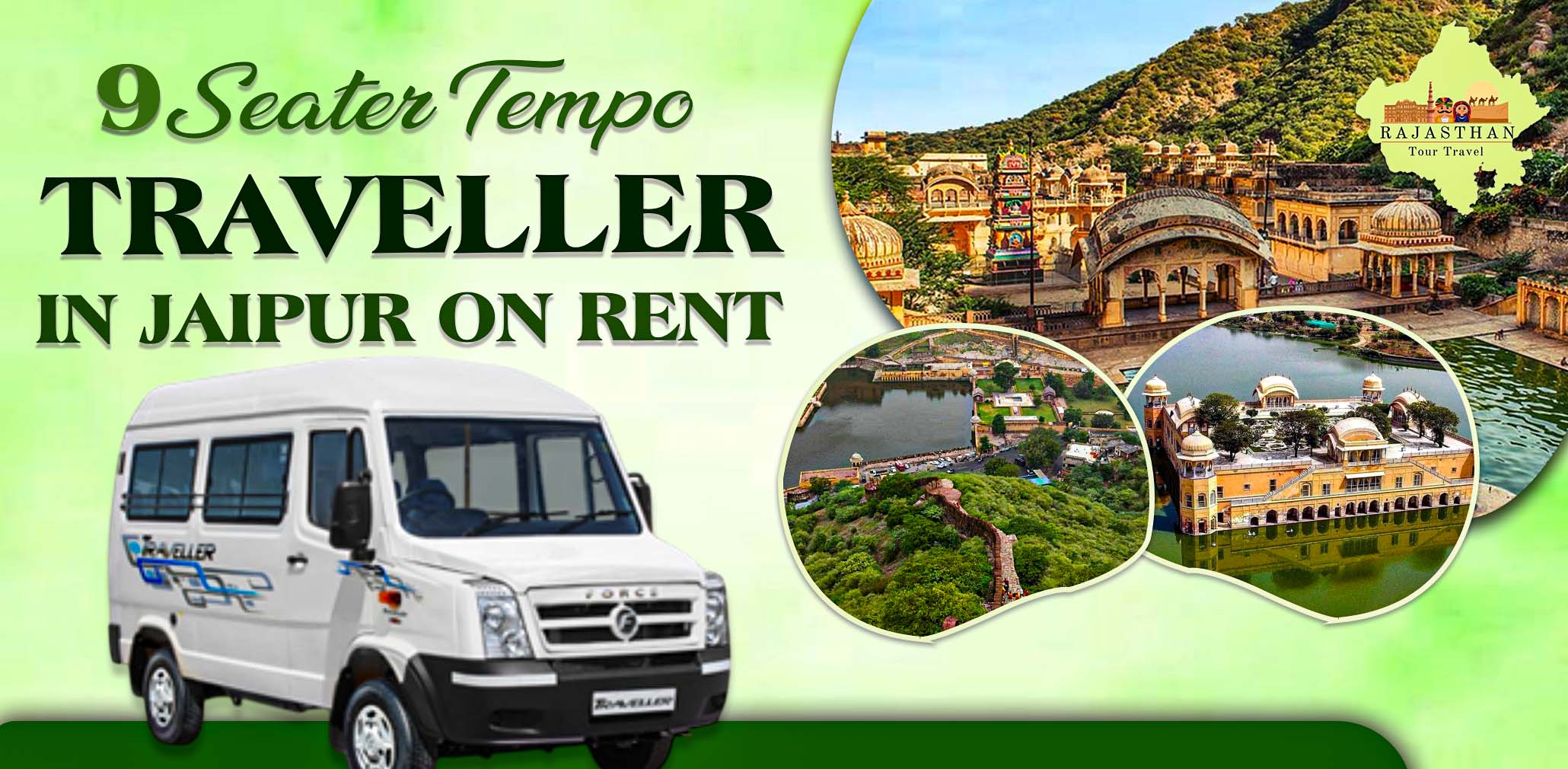 9 Seater Tempo Traveller in Jaipur