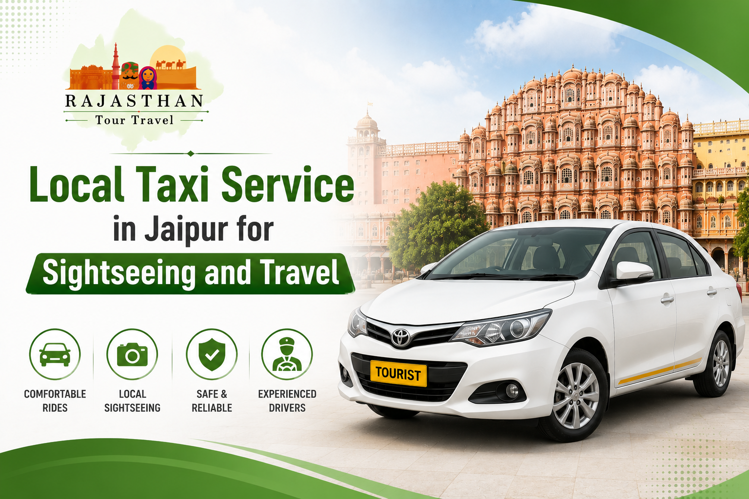 Taxi Service in Jaipur For Sightseeing