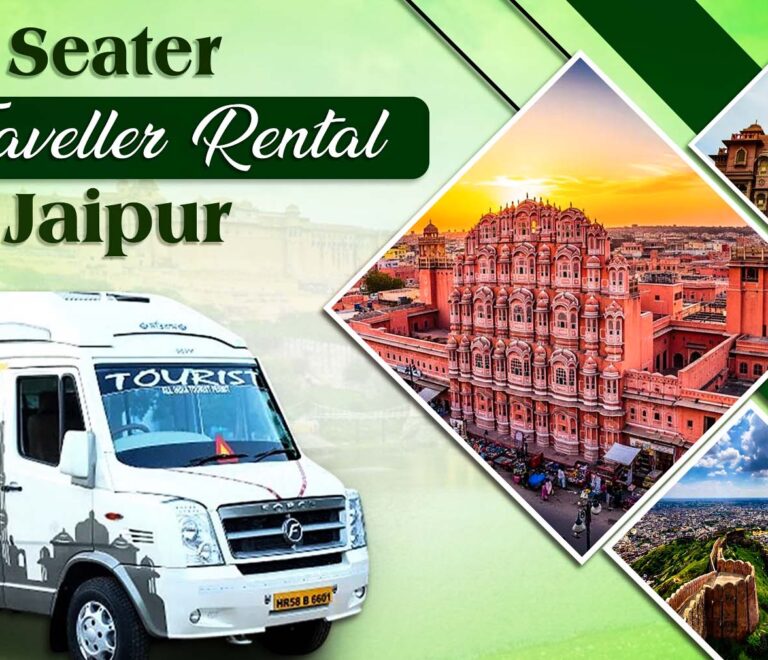 20 Seater Tempo Traveller Rental in Jaipur for Group Travel