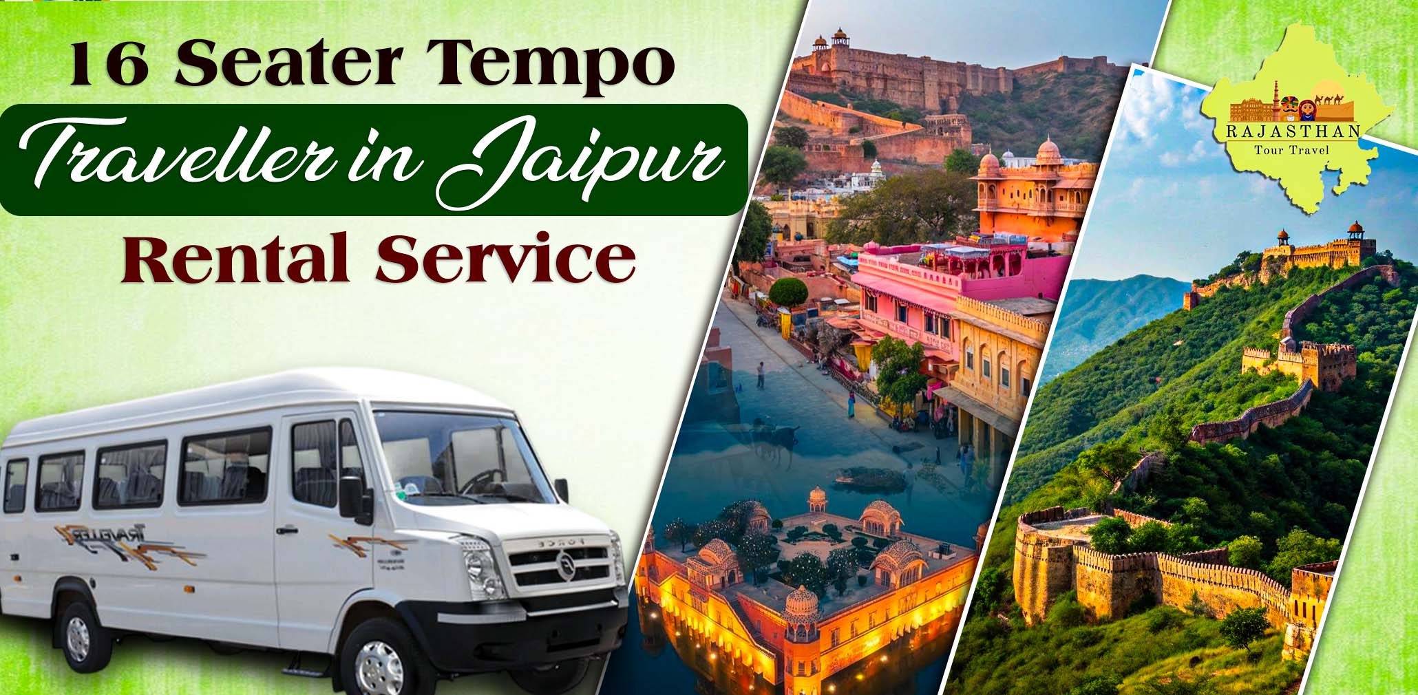 16 Seater Tempo Traveller in Jaipur
