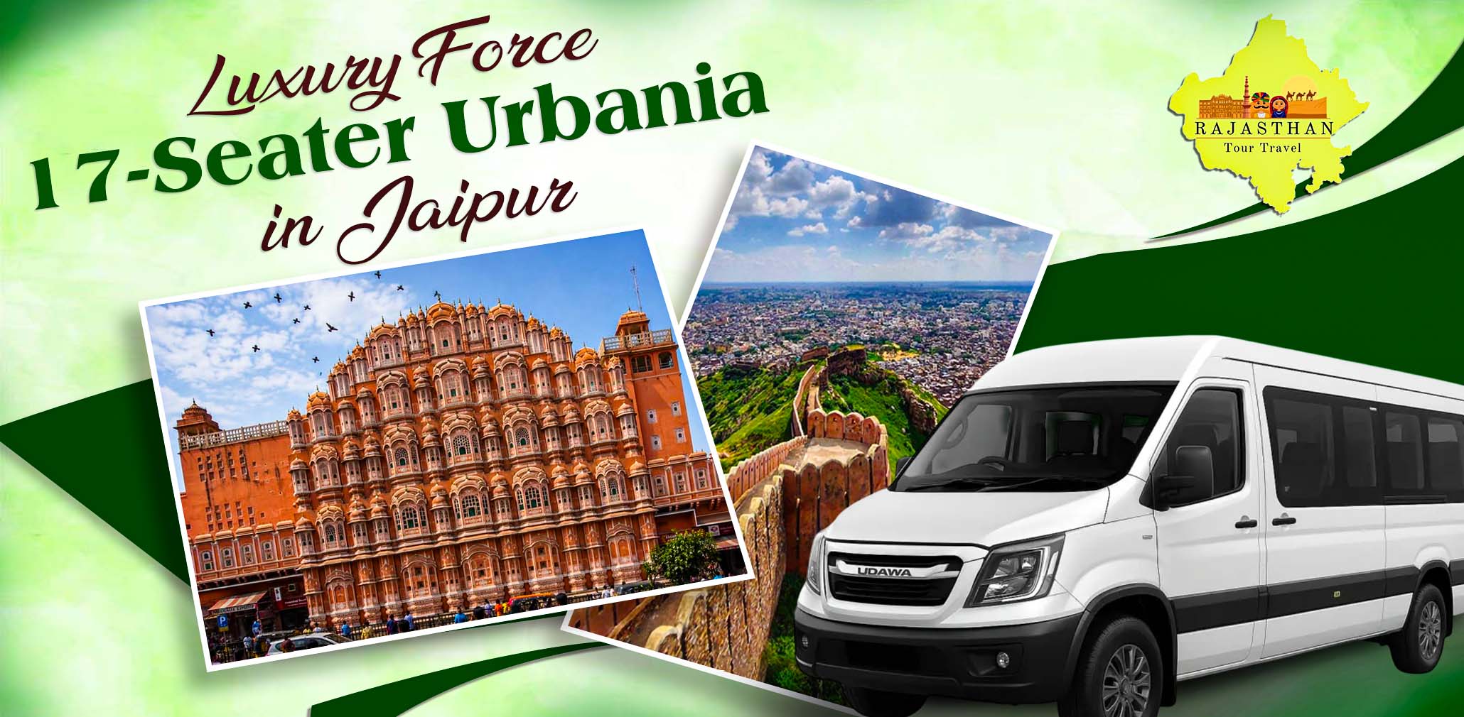 17 Seater Urbania in Jaipur