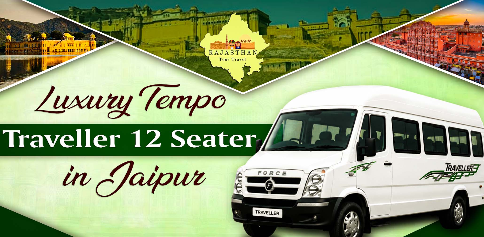 Tempo Traveller 12 Seater in Jaipur