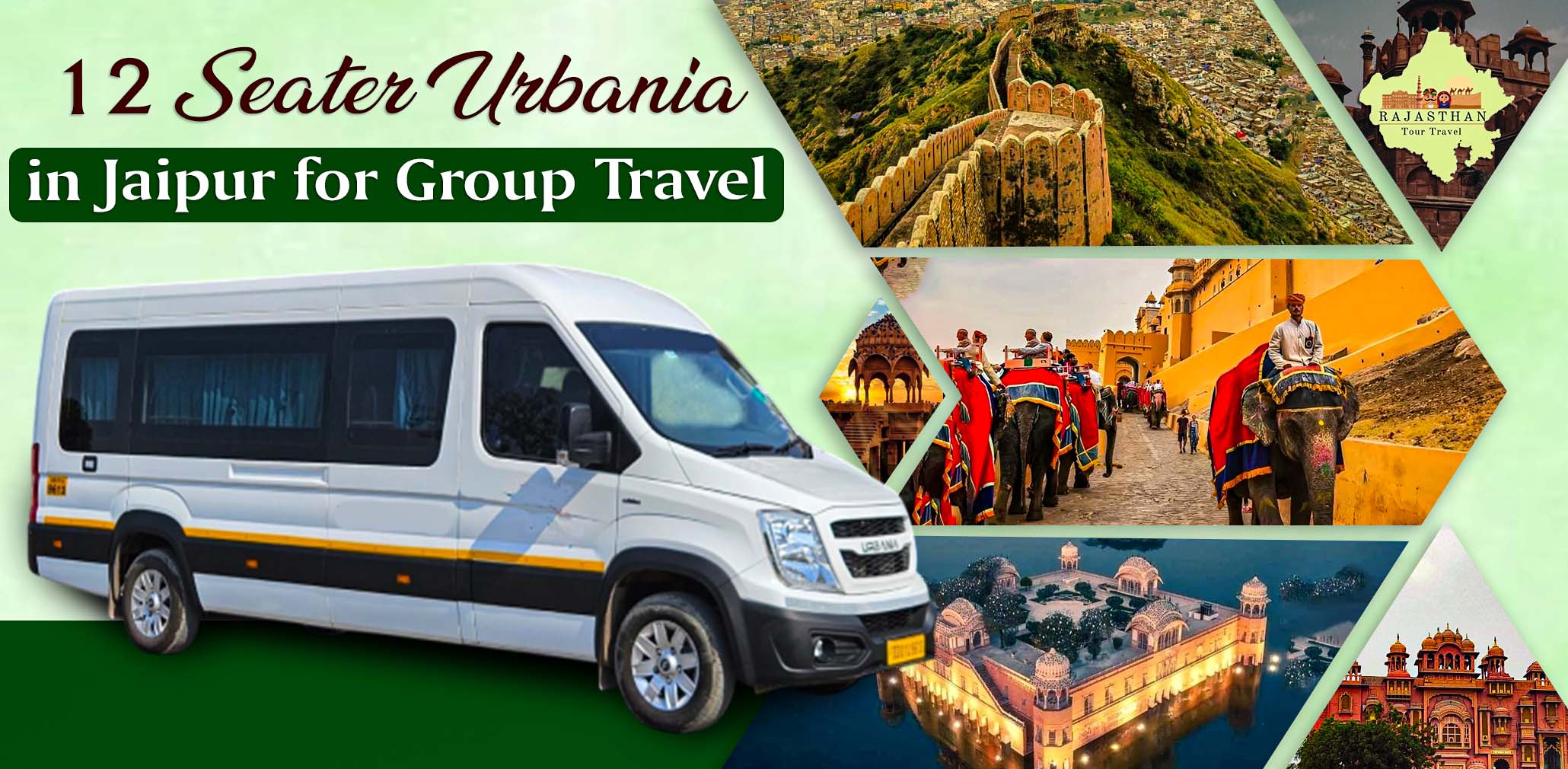12 Seater Urbania in Jaipur
