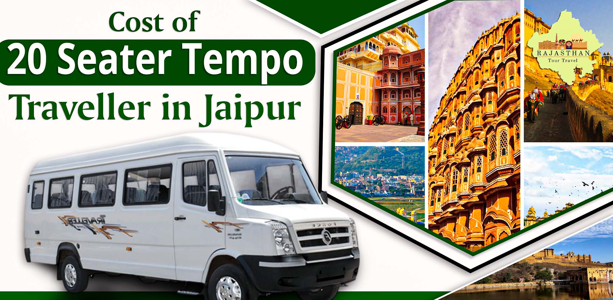 20 Seater Tempo Traveller in Jaipur