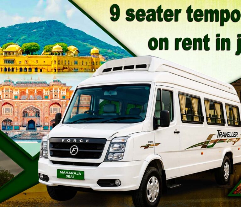 9 Seater Tempo Traveller on Rent in Jaipur by Rajasthan Tour Travel
