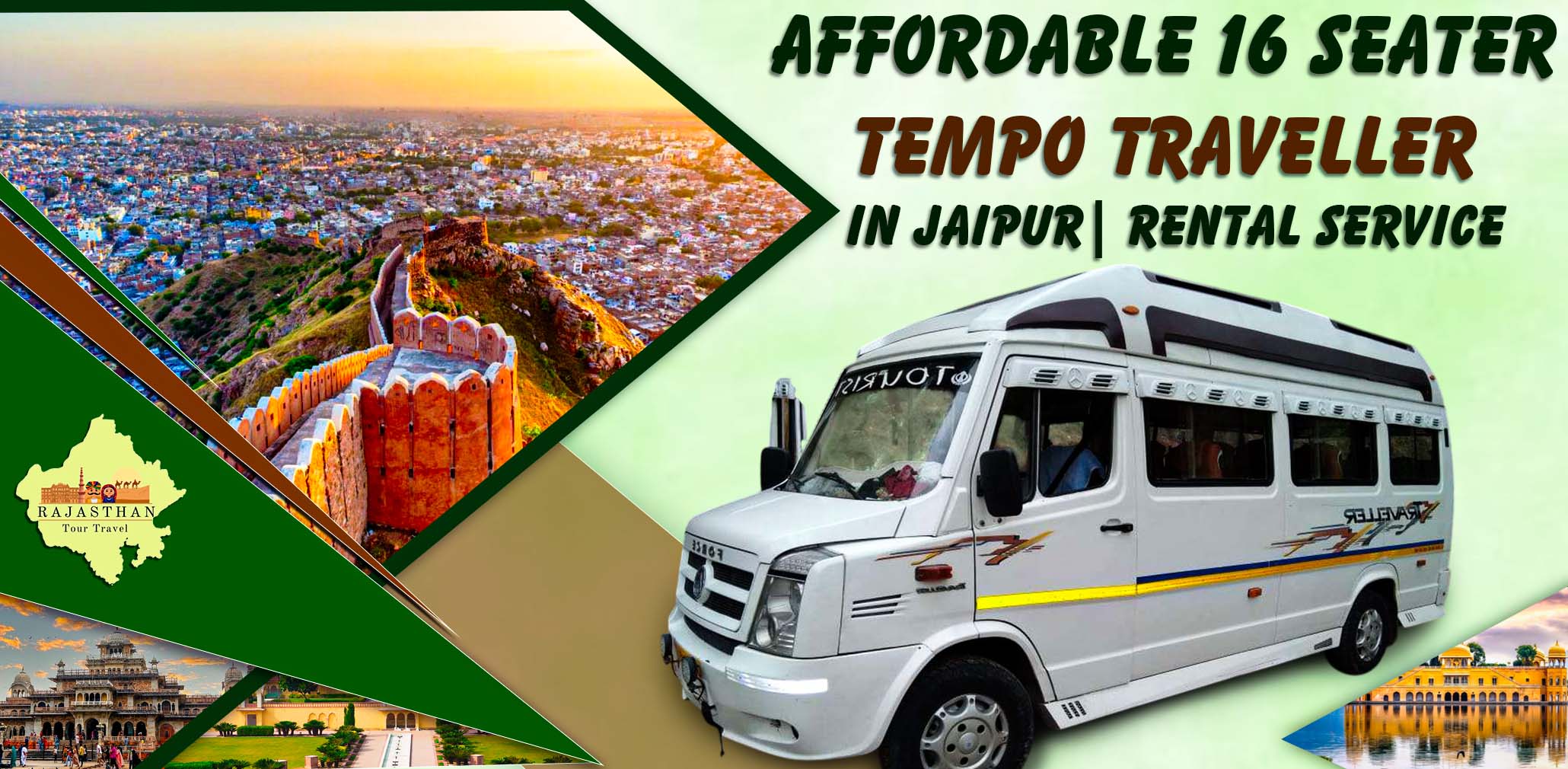 16 Seater Tempo Traveller in Jaipur